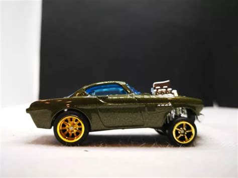 2024 HOT WHEELS Proto Factory Test Run Rivet Pas Tampon Volvolvo P1800 Gasser Rr N242 EUR 9 25