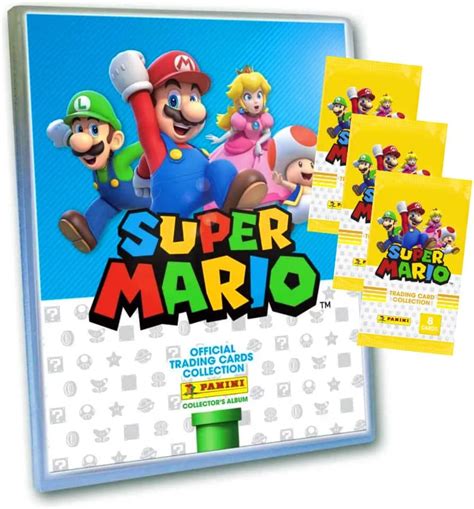 Panini Super Mario Trading Cards Sammelkarten Serie 1 Karten 1