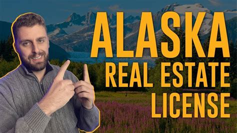 How To Become A Real Estate Agent In Alaska Youtube