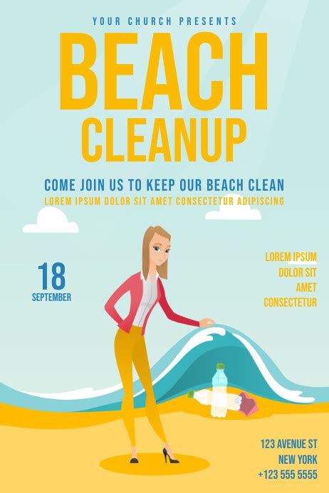 Clean Up Flyer Template Tutore Org Master Of Documents