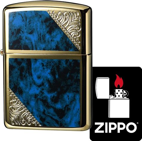 Amazon Zippo 162GW BLM Windproof Brass Double Sided Venetian