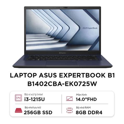 Laptop Asus Expertbook B B Cba Ek W