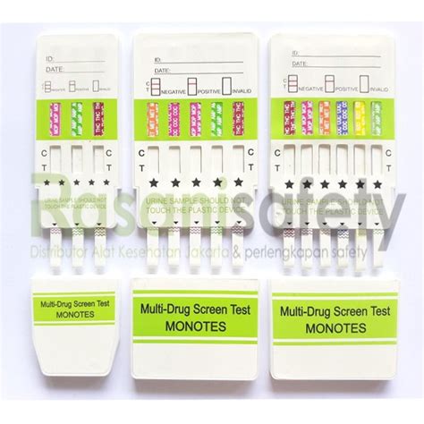 Jual Rapid Monotes Multi Drug 5 Parameter Strip Tes Urine Cek Narkoba 5