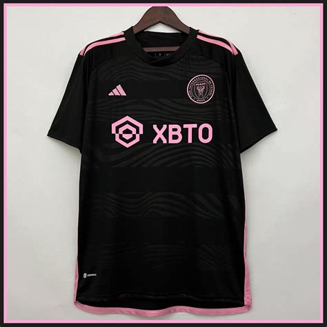 Camisa Do Miami Preta 2023 De Time Futebol Away Escorrega o Preço