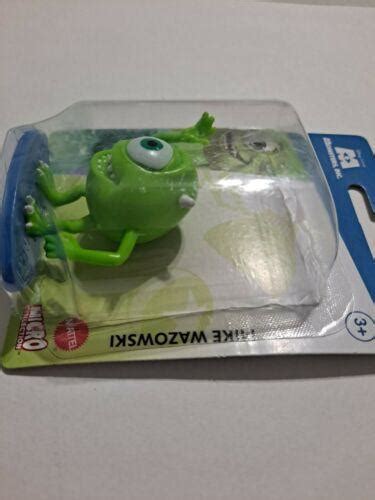 Pixar Monsters Inc Mike Wazowski Mattel Micro Collection Action Figure