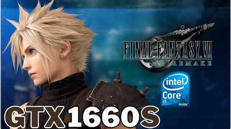 Final Fantasy Vii Remake On Gtx Super Intel I F