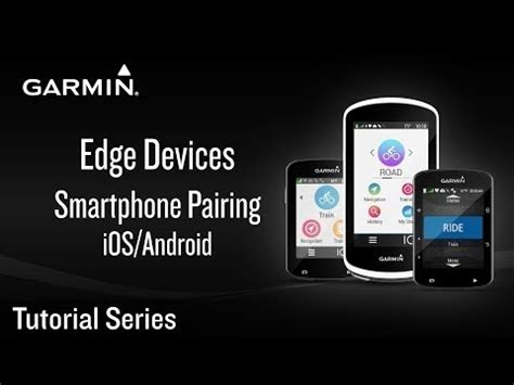 Tutorial Edge Devices Smartphone Pairing IOS Android YouTube