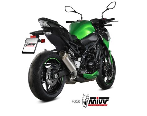 Mivv GP Pro Titanium Slip On Einddemper Met E Keur Kawasaki Z900 2020