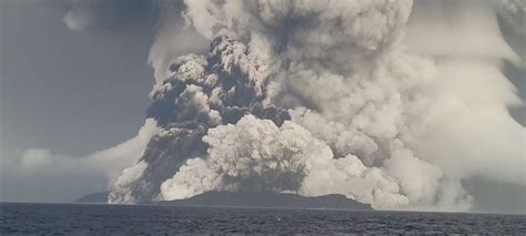 Tsunami En Tonga Gigantesca Erupci N Volc Nica En El Pac Fico Pone En