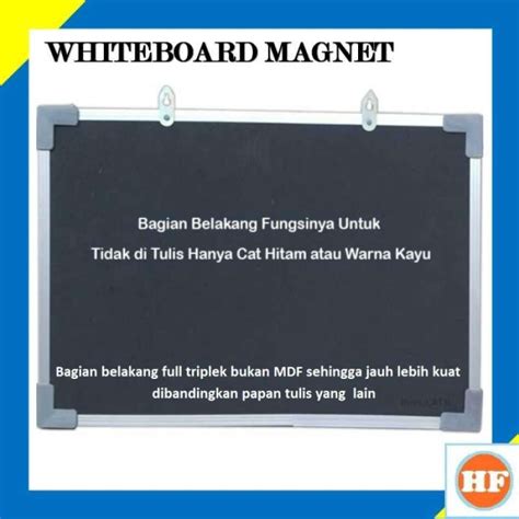 Jual Papan Tulis Whiteboard Magnet Papan Tulis Magnet 60 X 120 Di