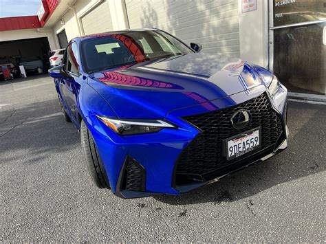 2022 Lexus Is350 F Sport Ultrasonic Blue Mica 20 — Detailership™