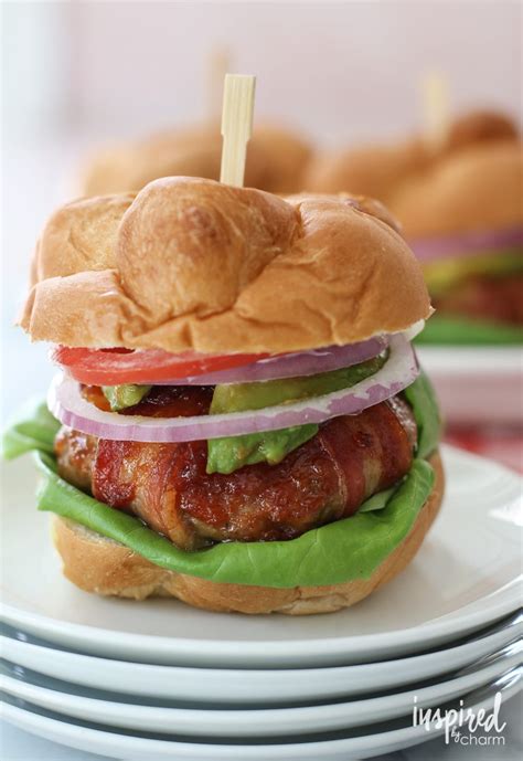 Hawaiian Chicken Burger With Bacon And Pineapple