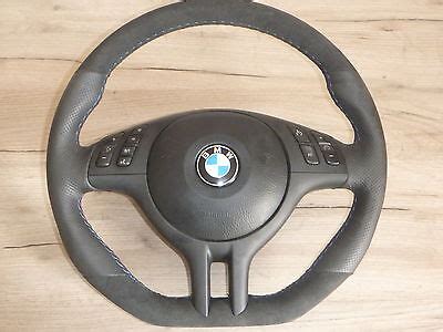 Abgeflacht Alcantara Lenkrad Bmw E E Mit Blende Multif Schwarz Ebay