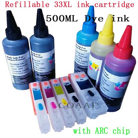 T3351 T3361 T3364 Empty Refillable Ink Cartridge Kit For EPSON