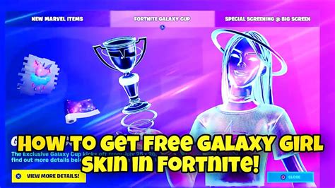 How To Get Free Galaxy Girl Skin In Fortnite Female Galaxy Skin Release Date Fortnite Galaxy