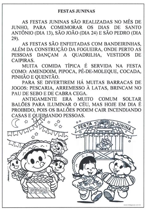 Atividades Sobre As Festas Juninas