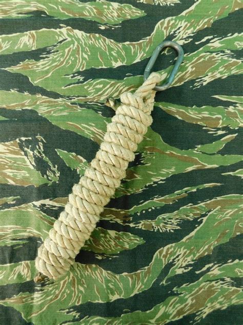 Vietnam War Us Special Forces Sling Rope With Carabiner 1946509047