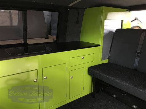 Latest VW T5 Interior project | VW Camper Interiors - Camper Conversions - Kustom Interiors Cornwall