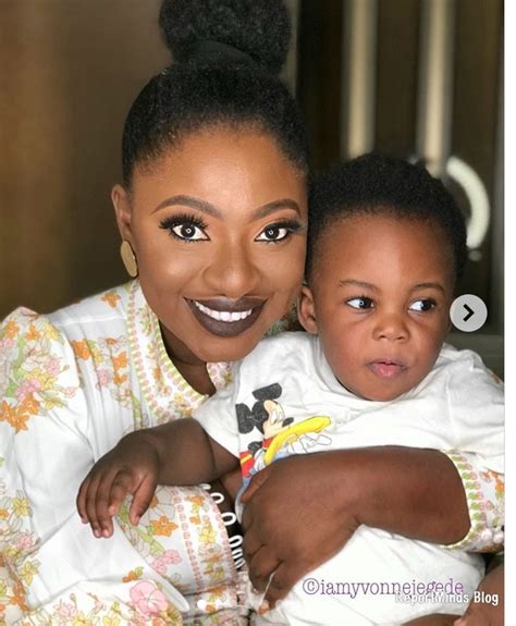 Yvonne Jegede Takes Shade At Ex Husband While Celebrating Mothers Day