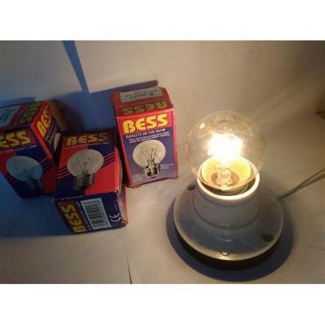 Jual Lampu Pijar Bohlam Watt Bess G Watt Clear Dop Bulat