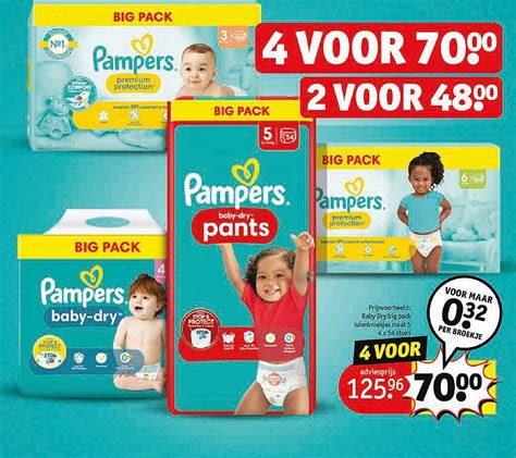 Pampers Baby Dry Big Pack Luierbroekjes Maat Aanbieding Bij Kruidvat