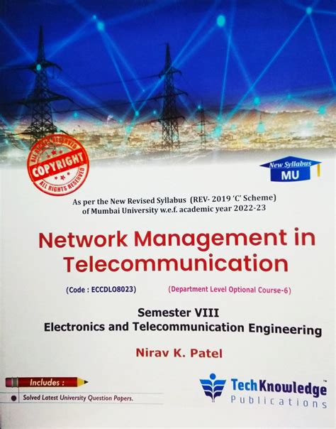 Techknowledge – Network Management in Telecommunication – MU – bookwalas