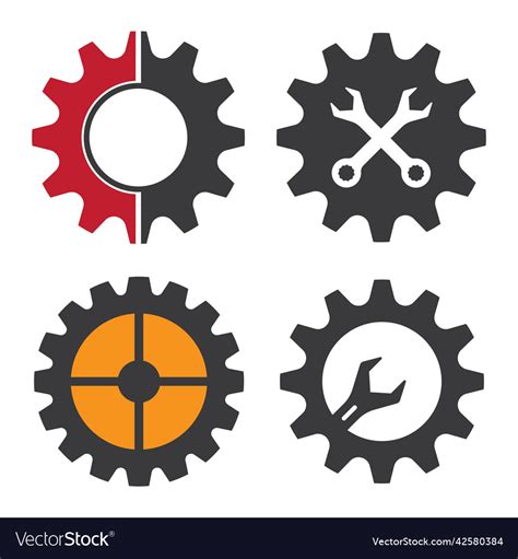 Gear Logo Royalty Free Vector Image Vectorstock