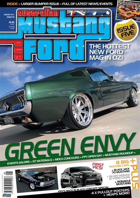 Sneak Peak of Front Cover of Issue 5 of Australian Mustang & Ford ...