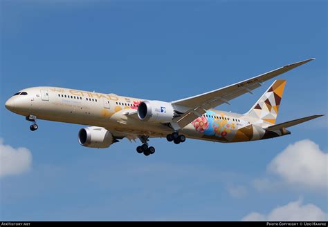 Aircraft Photo Of A6 Blo Boeing 787 9 Dreamliner Etihad Airways