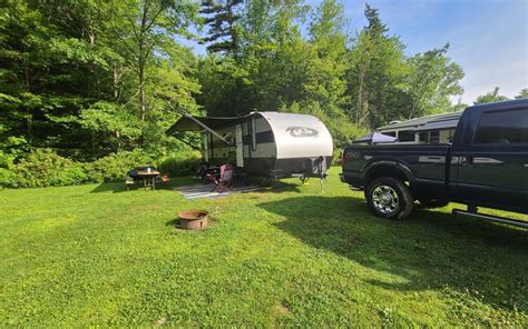 First ever camping trip. We landed in Gilford NH at gunstock campground. - How to Winterize Your RV