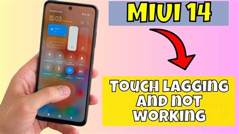 Touch Lagging And Not Working Problem MIUI 14 How To Solve Touch