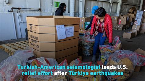 Turkish American Seismologist Leads U S Relief Effort After Türkiye