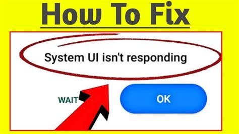 How To Fix System Ui Isn T Responding Redmi Xiaomi Fix System Ui Isn T Responding Youtube