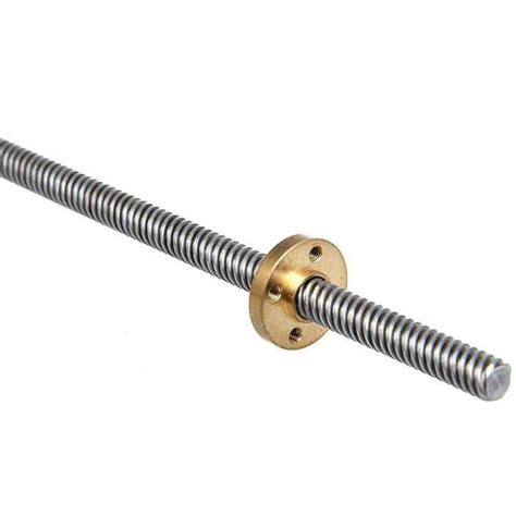 Stainless Lead Screw With Nut 8mm X 300mm Pitch 4 Mm Future