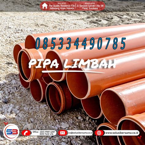 Pipa Pvc Limbah Sdr Merupakan Produk Perpipaan Yang Didesain