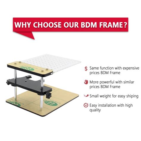 New Led Bdm Frame In With Full Adapters Used For Auto Ecu Chip Tuning