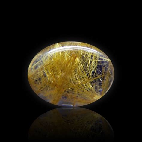 Golden Rutilated Quartz 24 78 Carat