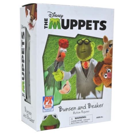 The Muppets Dr Bunsen Honeydew And Beaker Deluxe Figure Set Sdcc