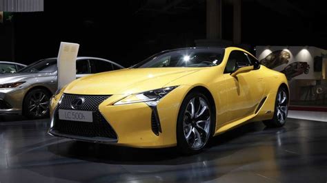 Lexus LC 500h Yellow Edition 2019 un coupé deslumbrante actualizado