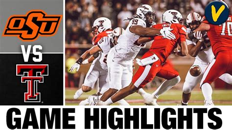 Oklahoma State Vs Texas Tech College Football Highlights Youtube