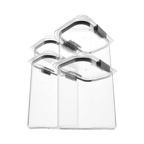 Rubbermaid Brilliance Pantry 4pc Set Dominion Appliances And T Shop