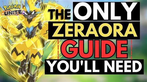 Learn How To Get Zeraora In Pokemon Unite A Comprehensive Guide