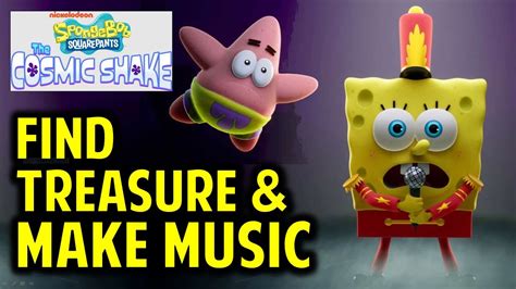 Find The Treasure And Make Music Spongebob Squarepants The Cosmic Shake