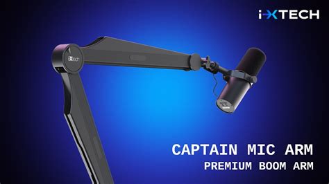 Ixtech Captain High Profile Microphone Boom Arm Trailer Youtube