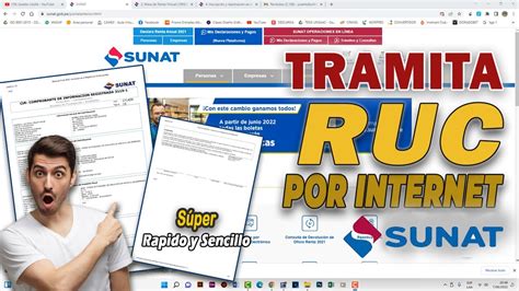 Cómo Sacar RUC POR INTERNET SUNAT Tramitar RUC Por Internet