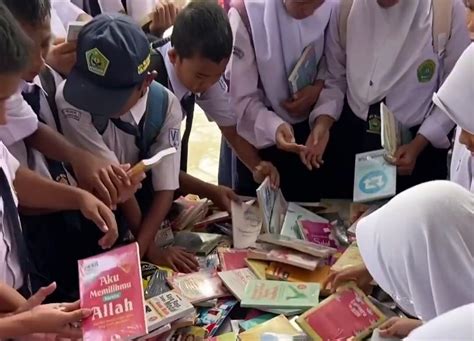 Disarpus Banjarnegara Gelar Bazar Buku Mulai Harga Rp Ribu