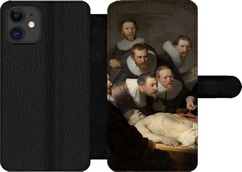 Étui pour iPhone 11 Bookcase La leçon d anatomie du Dr Nicolaes Tulp