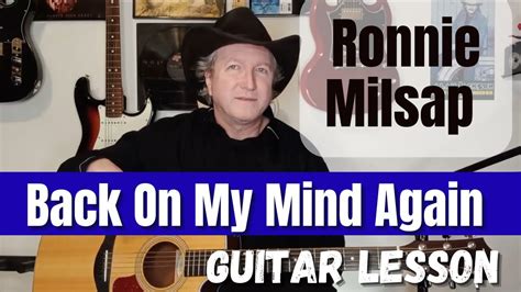 Back On My Mind Again Ronnie Milsap Guitar Lesson Tutorial YouTube