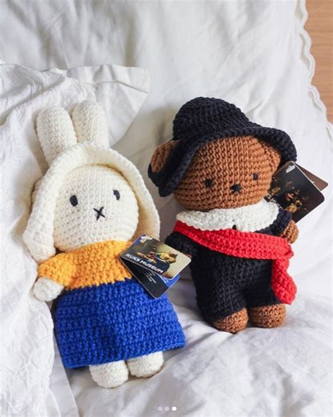 20 Miffy On Twitter Did You Know That These Crochet Dolls Are Based