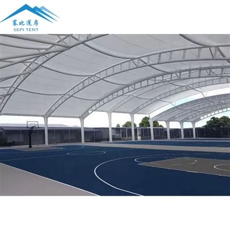 Sepi PVDF PTFE ETFE Canopy Tensile Membrane Structure For Architectural